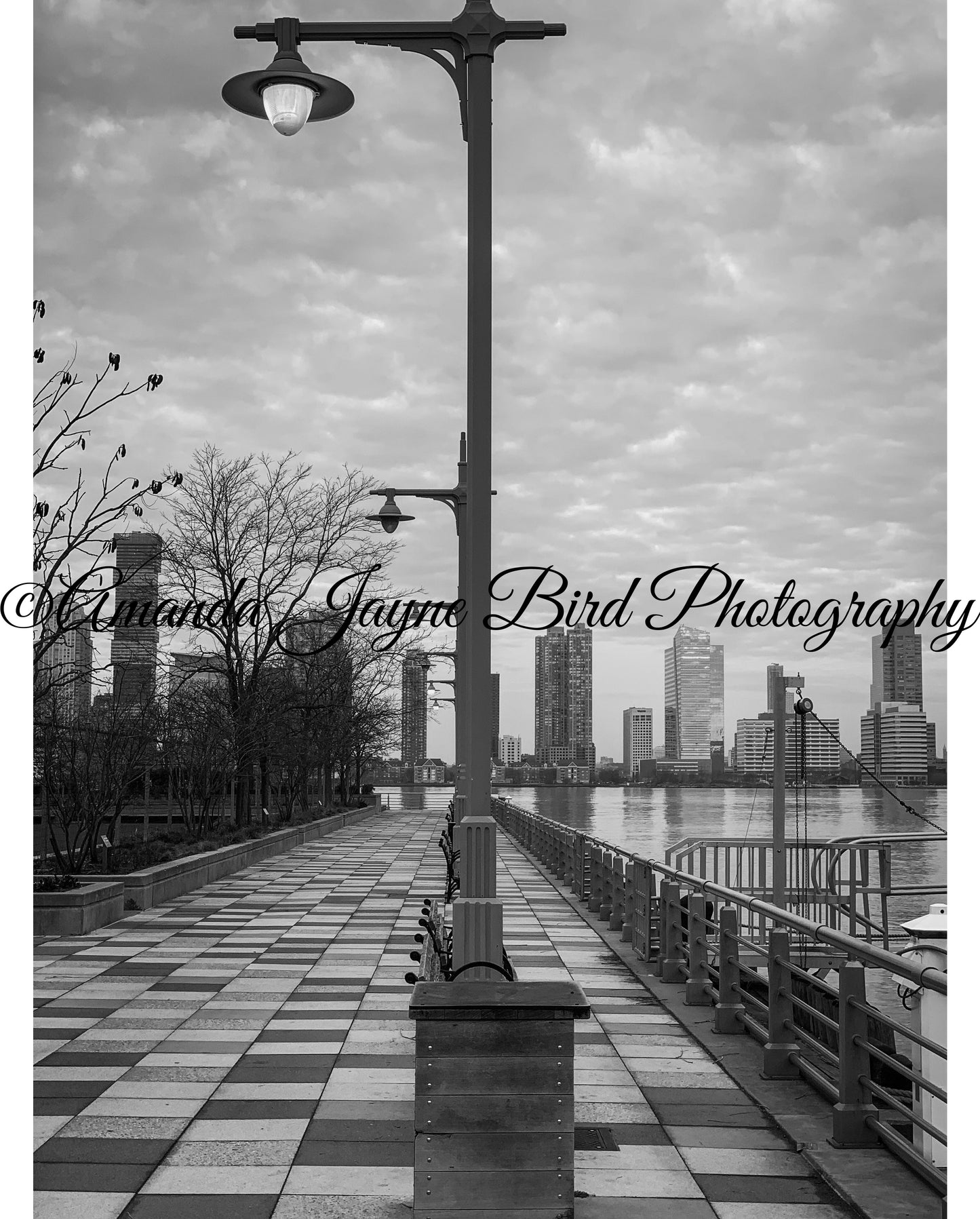 New York Pier 25 (B&W)