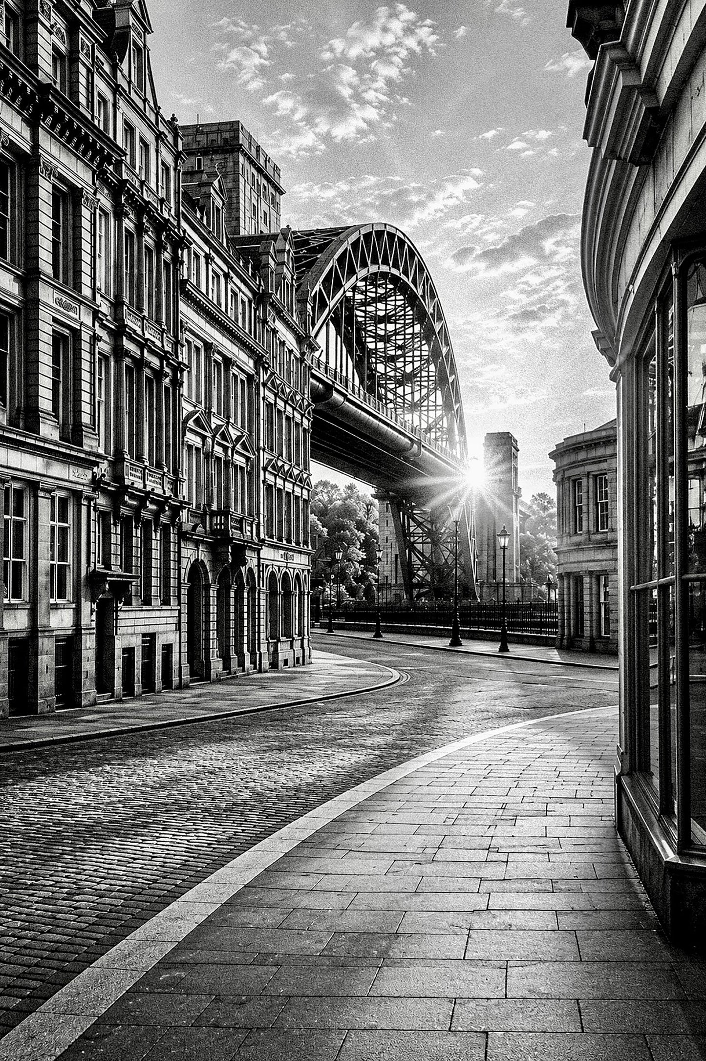 The Tyne Bridge (B&W)