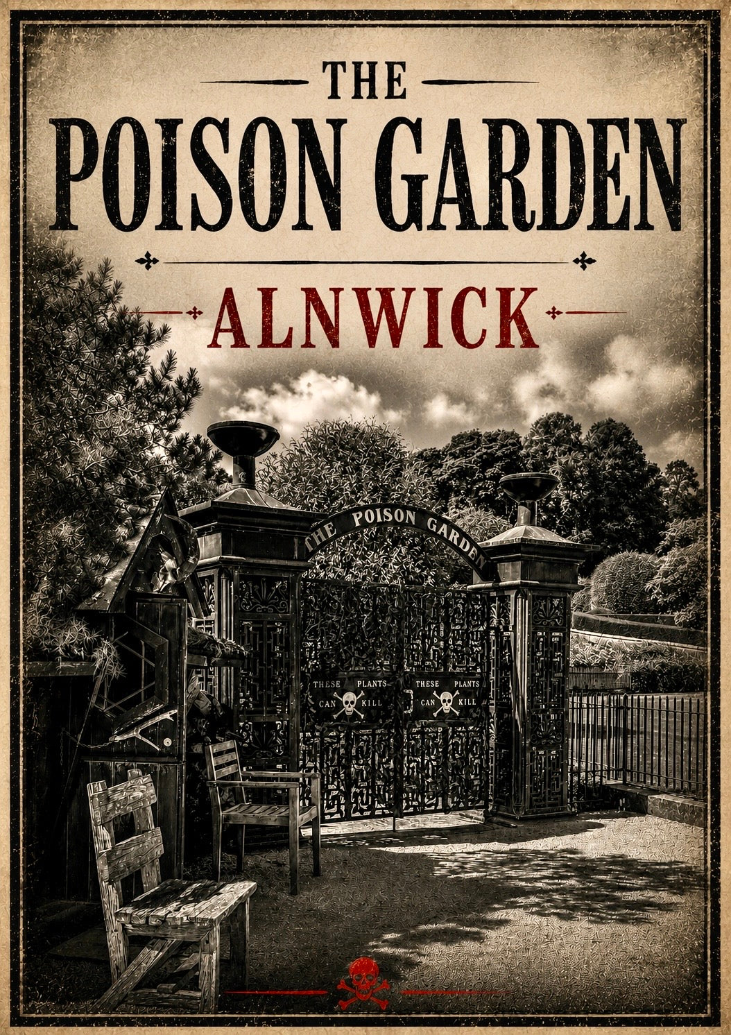 A4 Digital Poster - Poison Garden, Alnwick