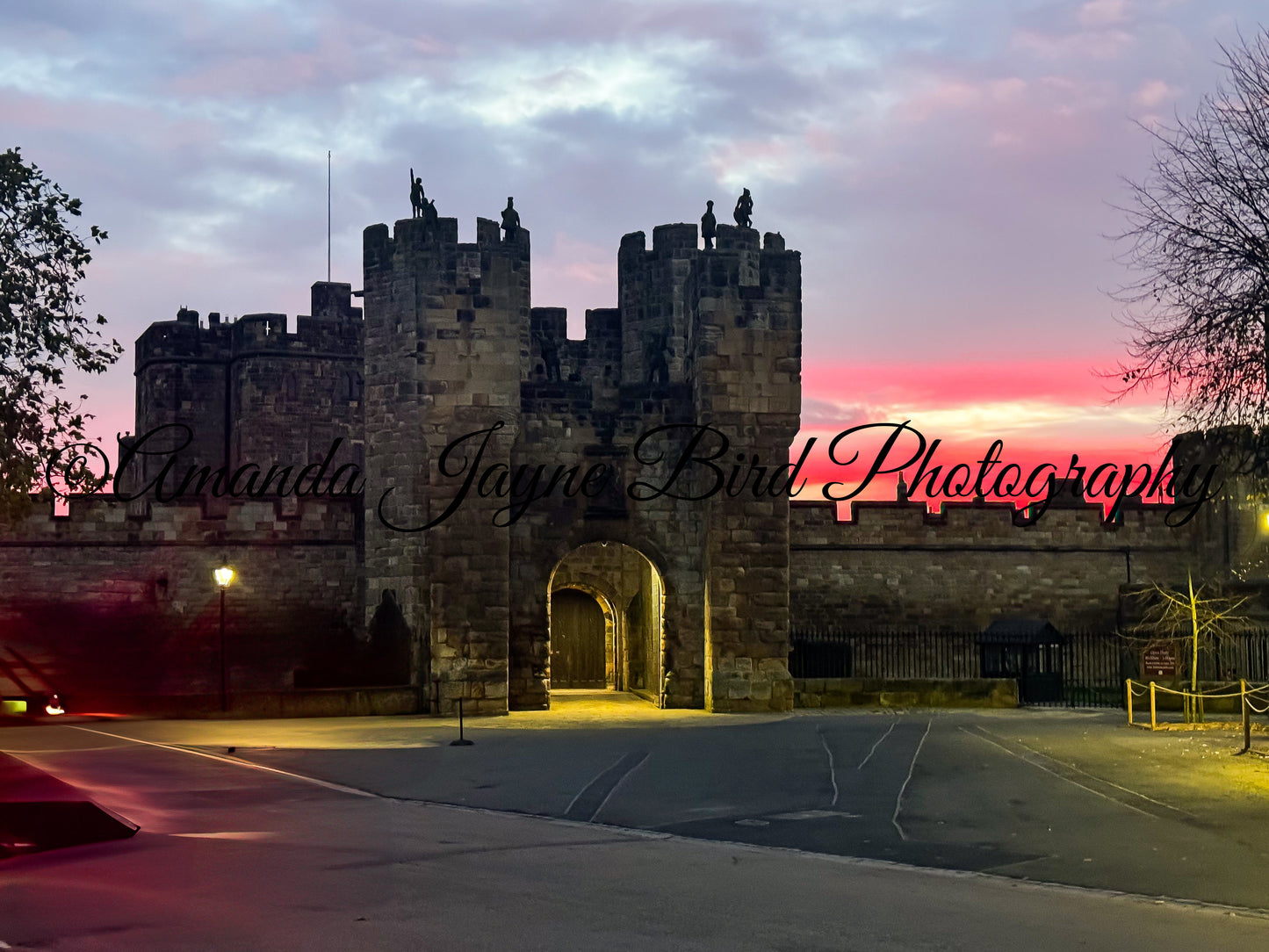 Alnwick Castle Sunrise