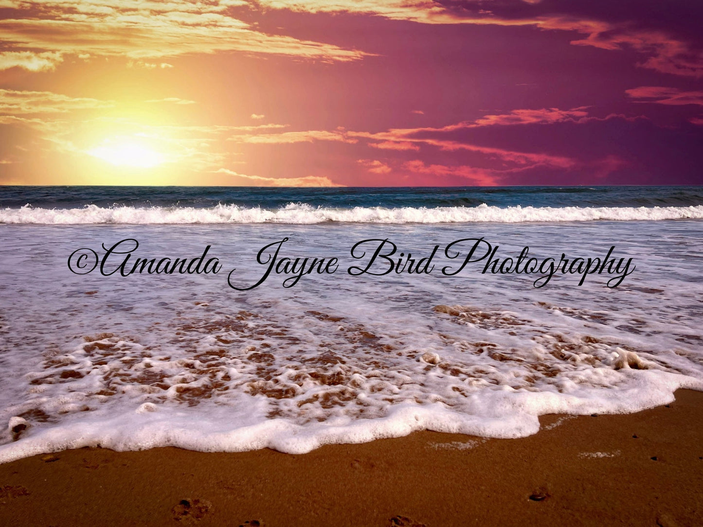 Alnmouth Beach Sunset