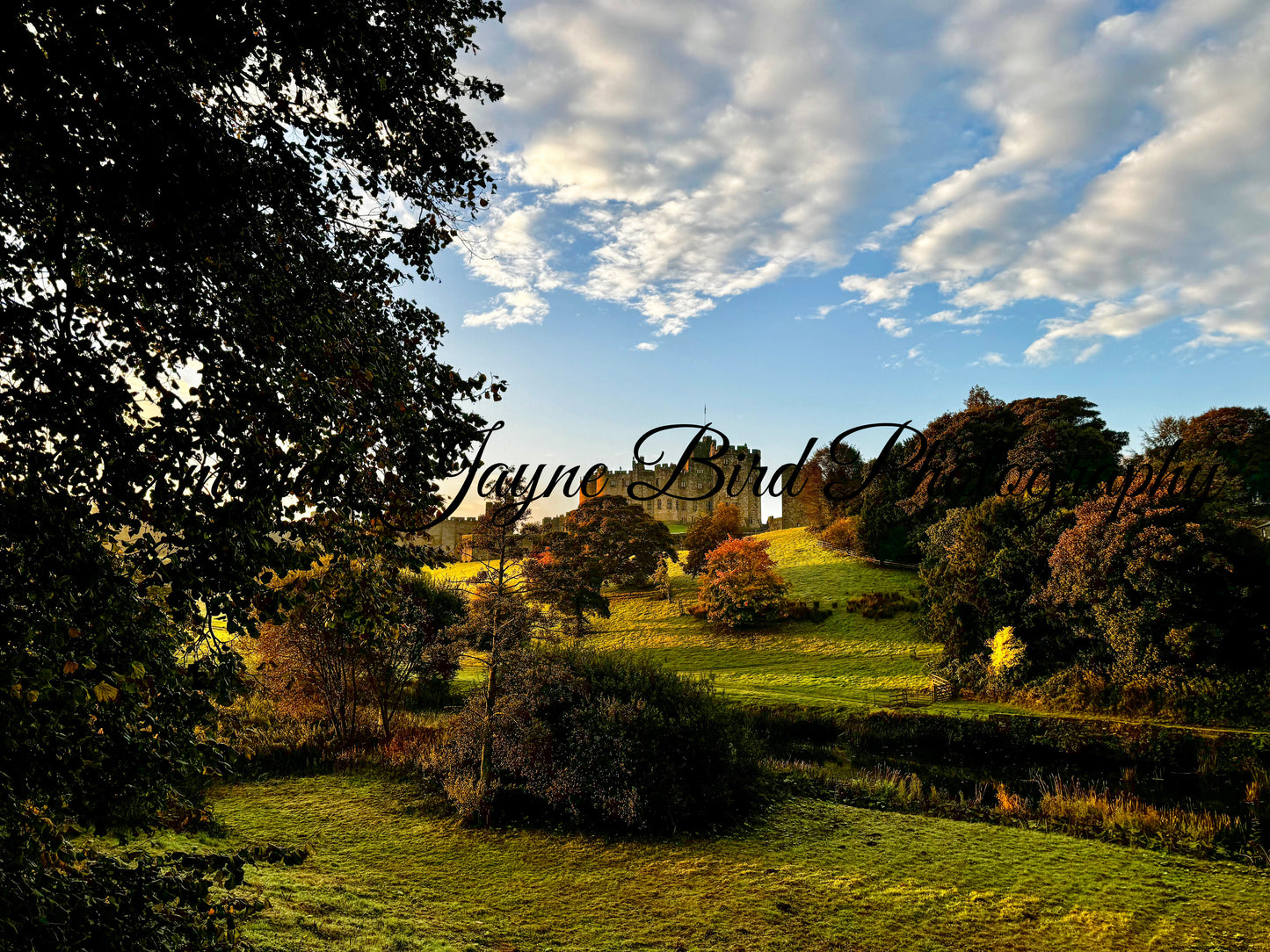 Alnwick Castle - Blue skies
