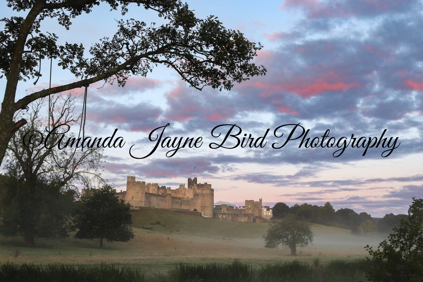 Alnwick Castle - Into the fog (sunrise)