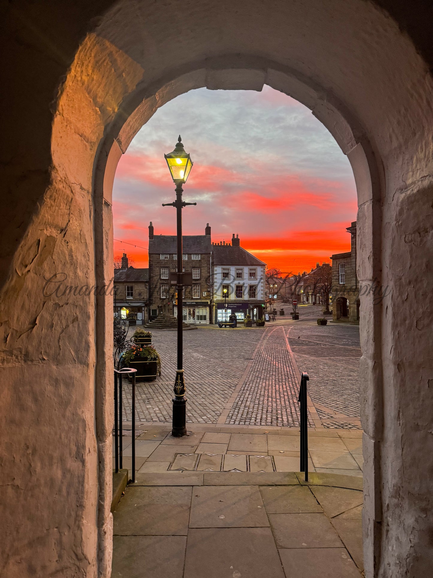 Alnwick Market Place -Sunrise