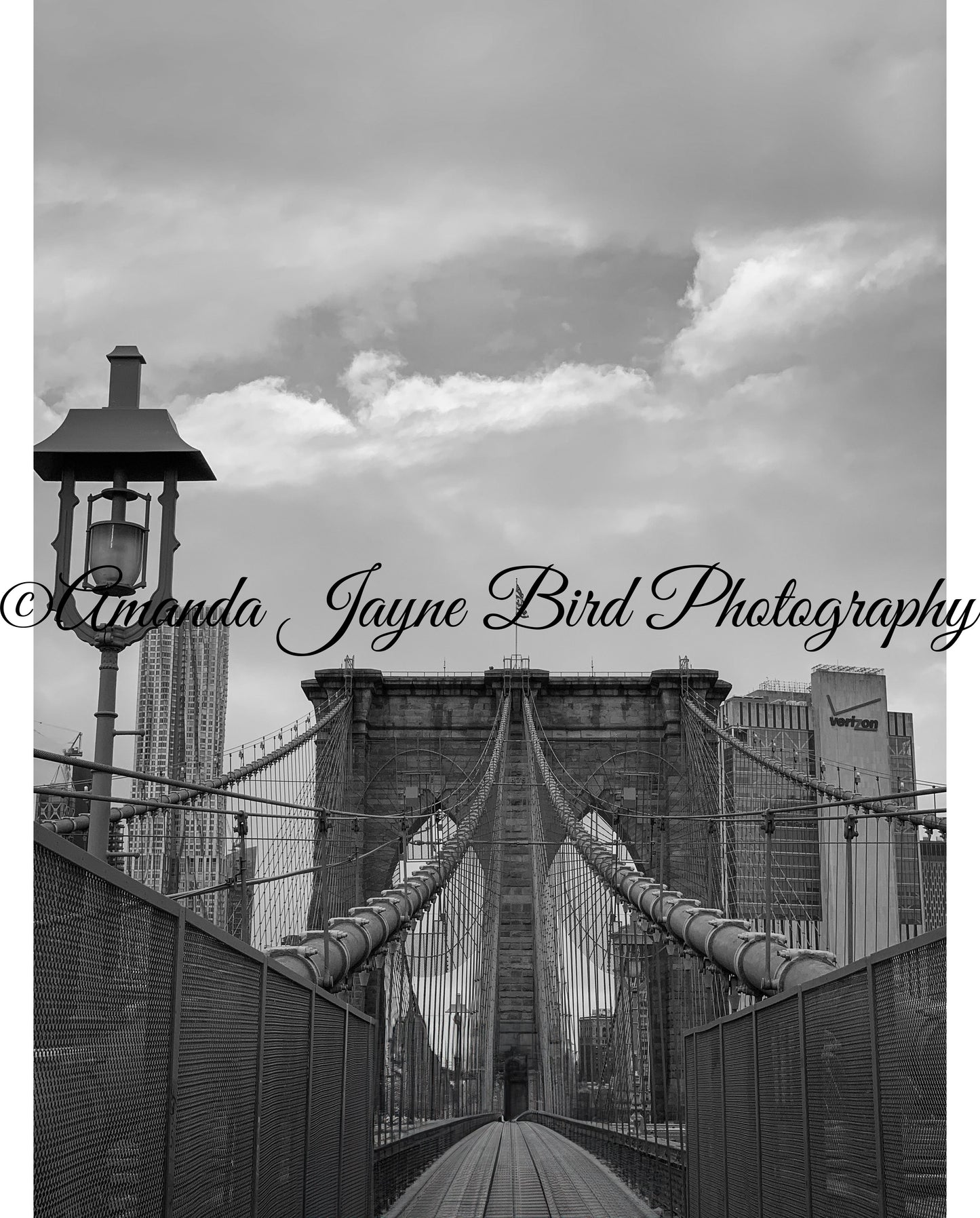 Brooklyn Bridge, New York (B&W)