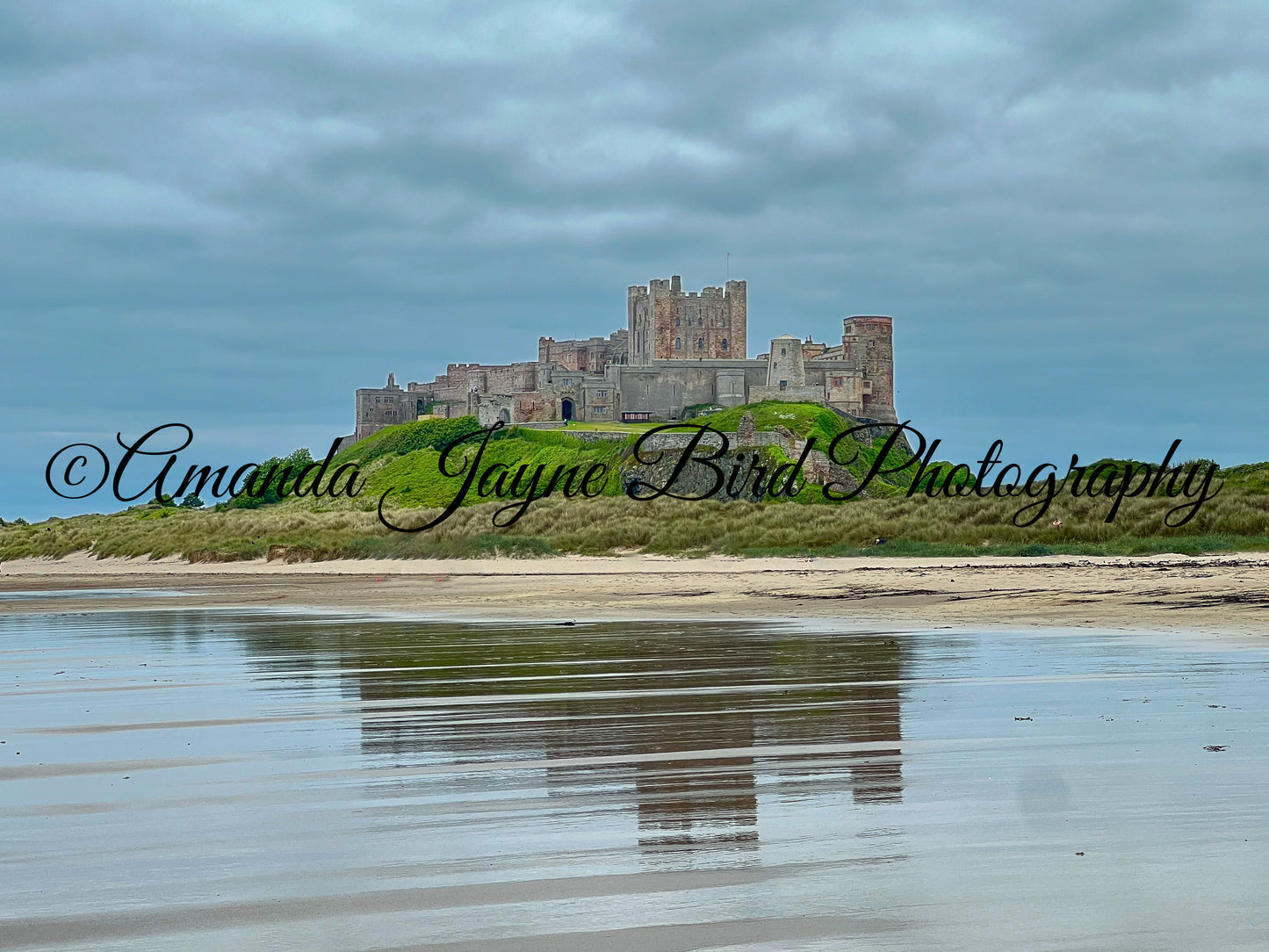 Bamburgh Castle-Reflection