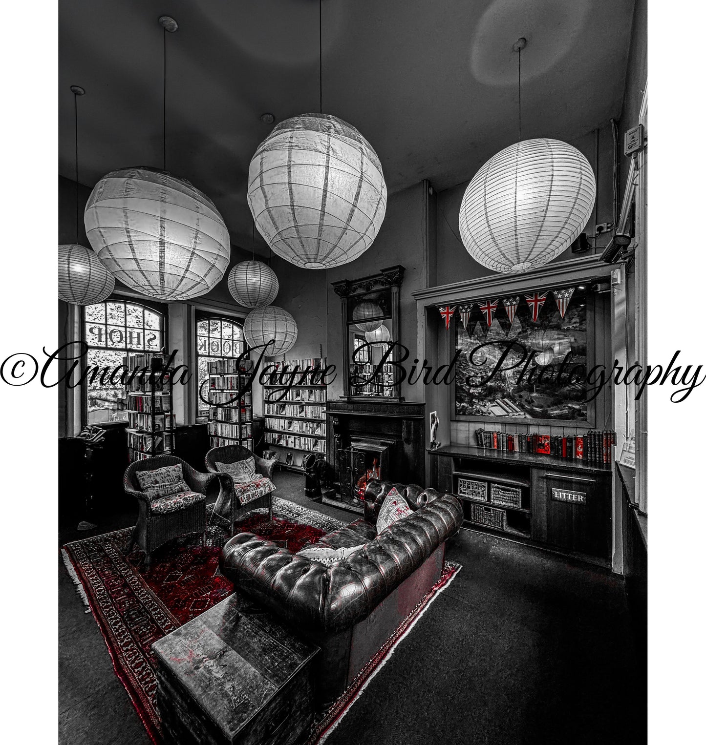 Barter Books - Fireplace, Limited Edition