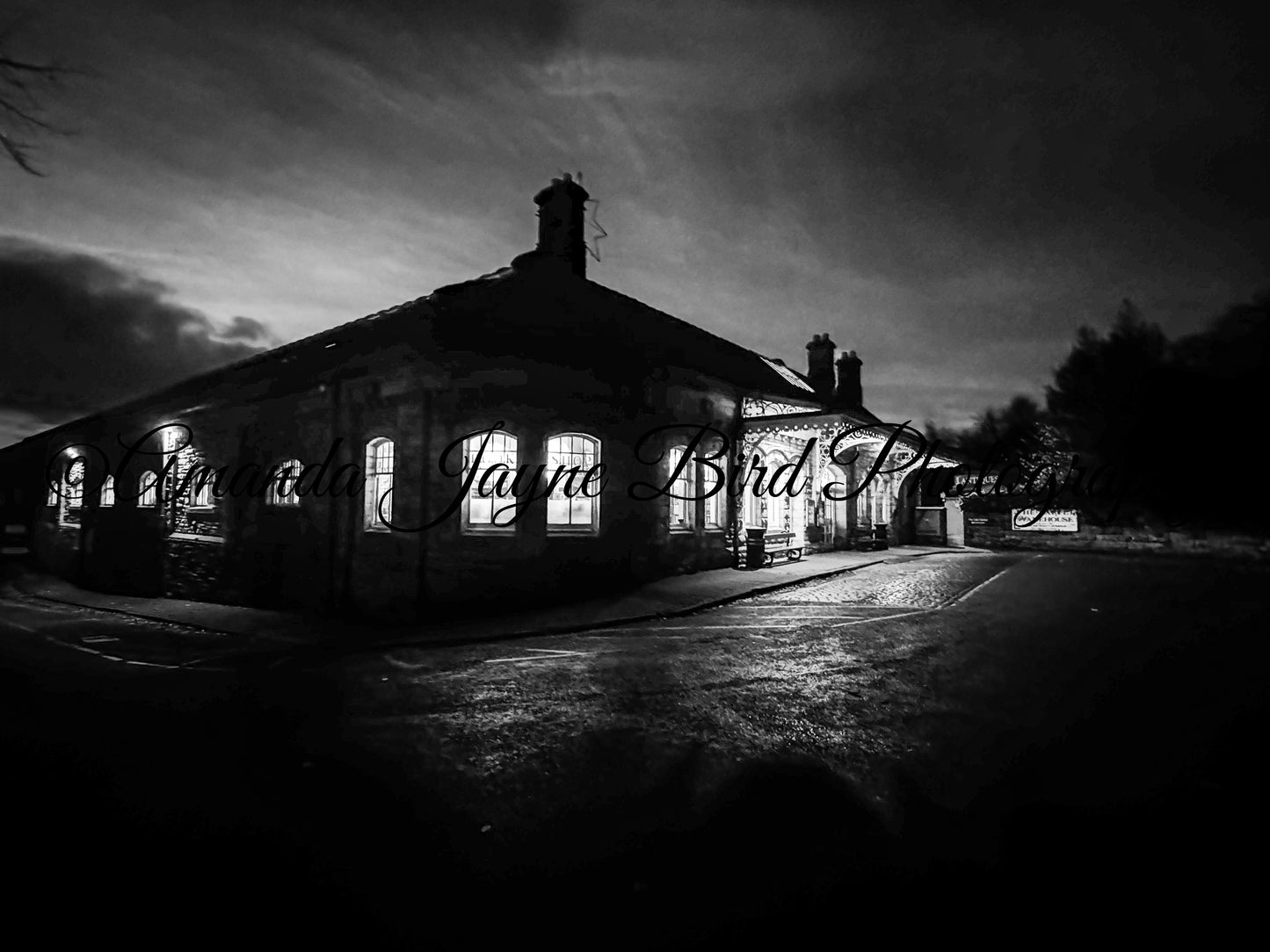 Barter Books - B&W exterior