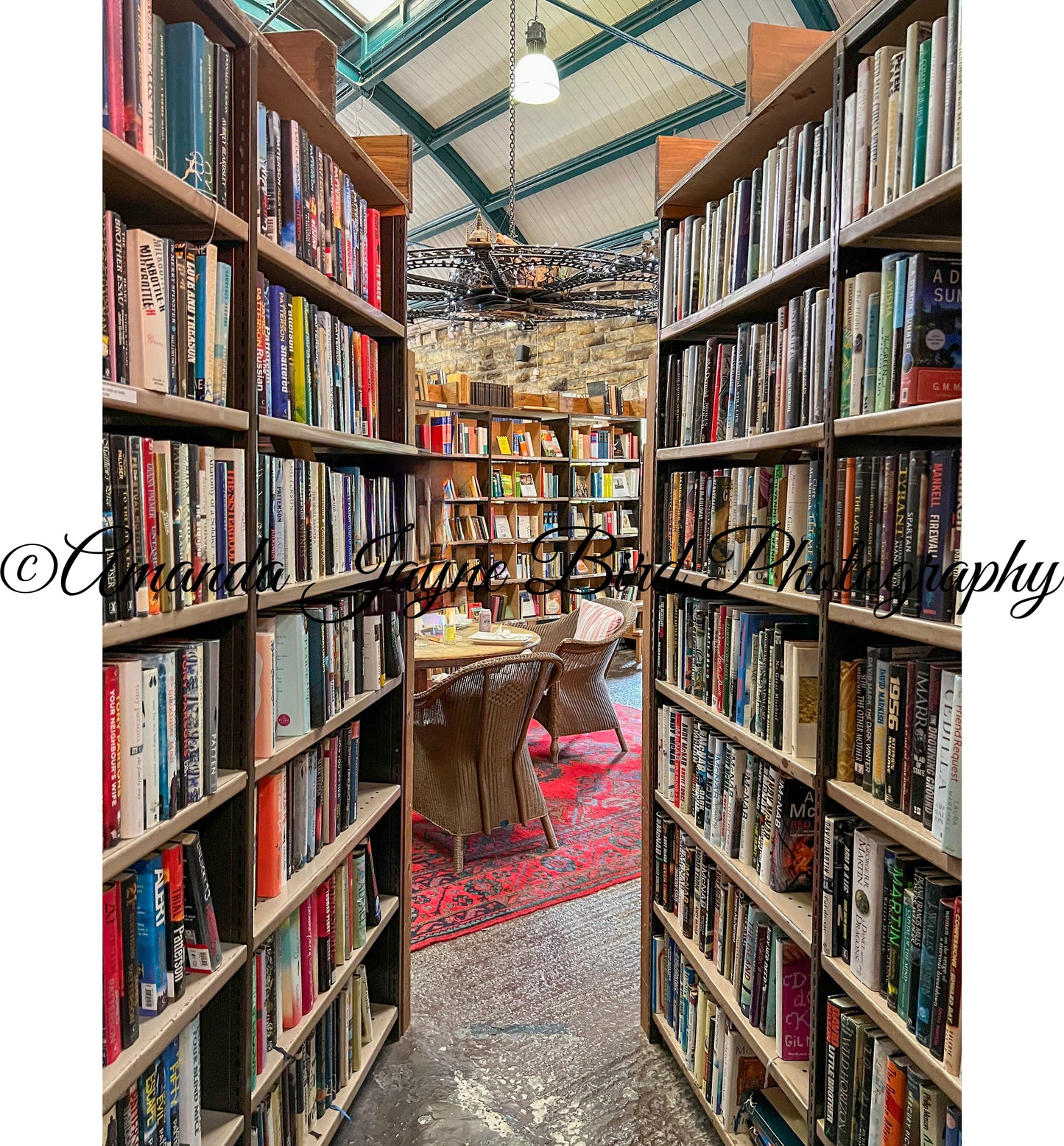 Barter Books - Dining table view (colour)