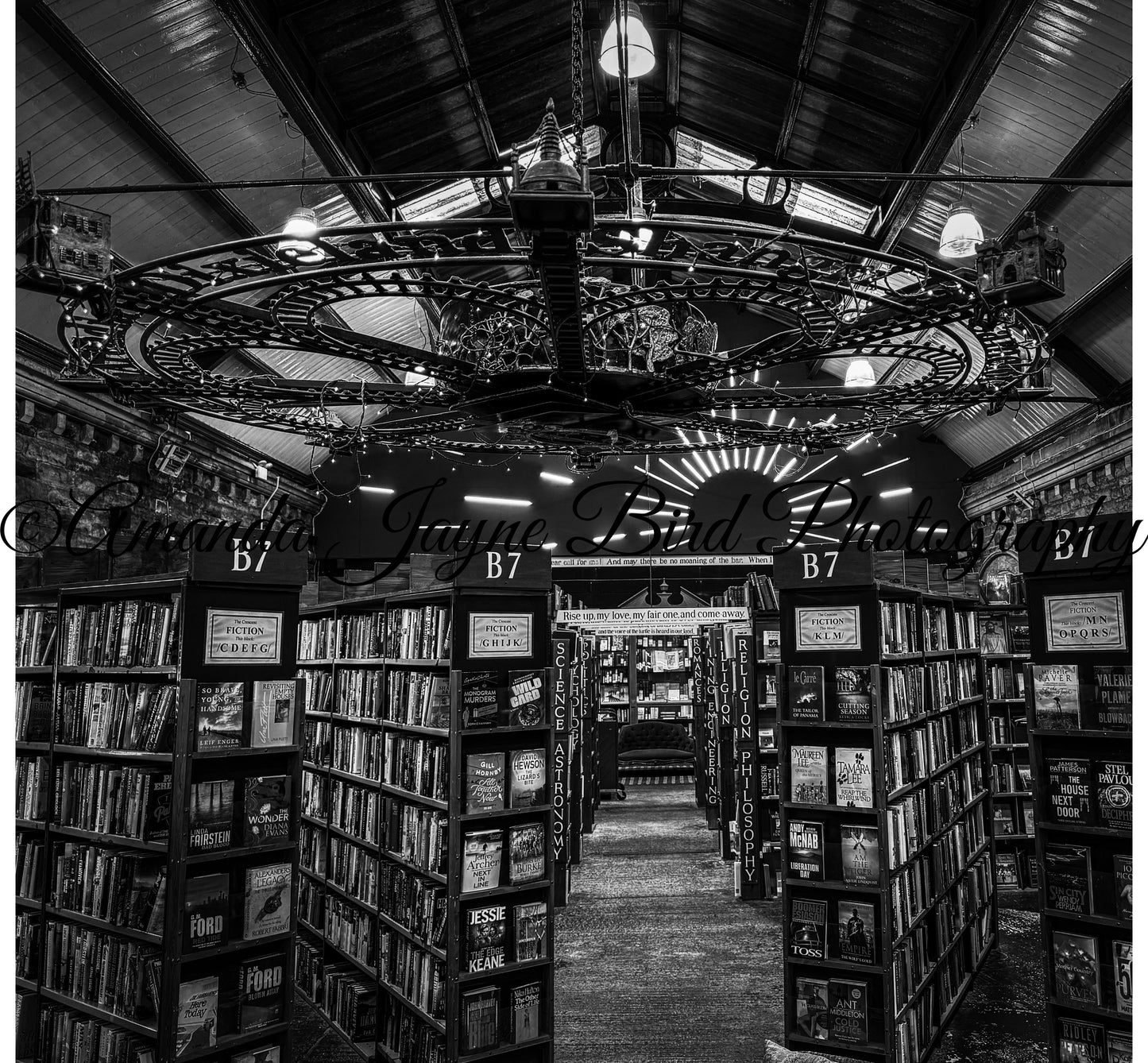 Barter Books, (B&W)