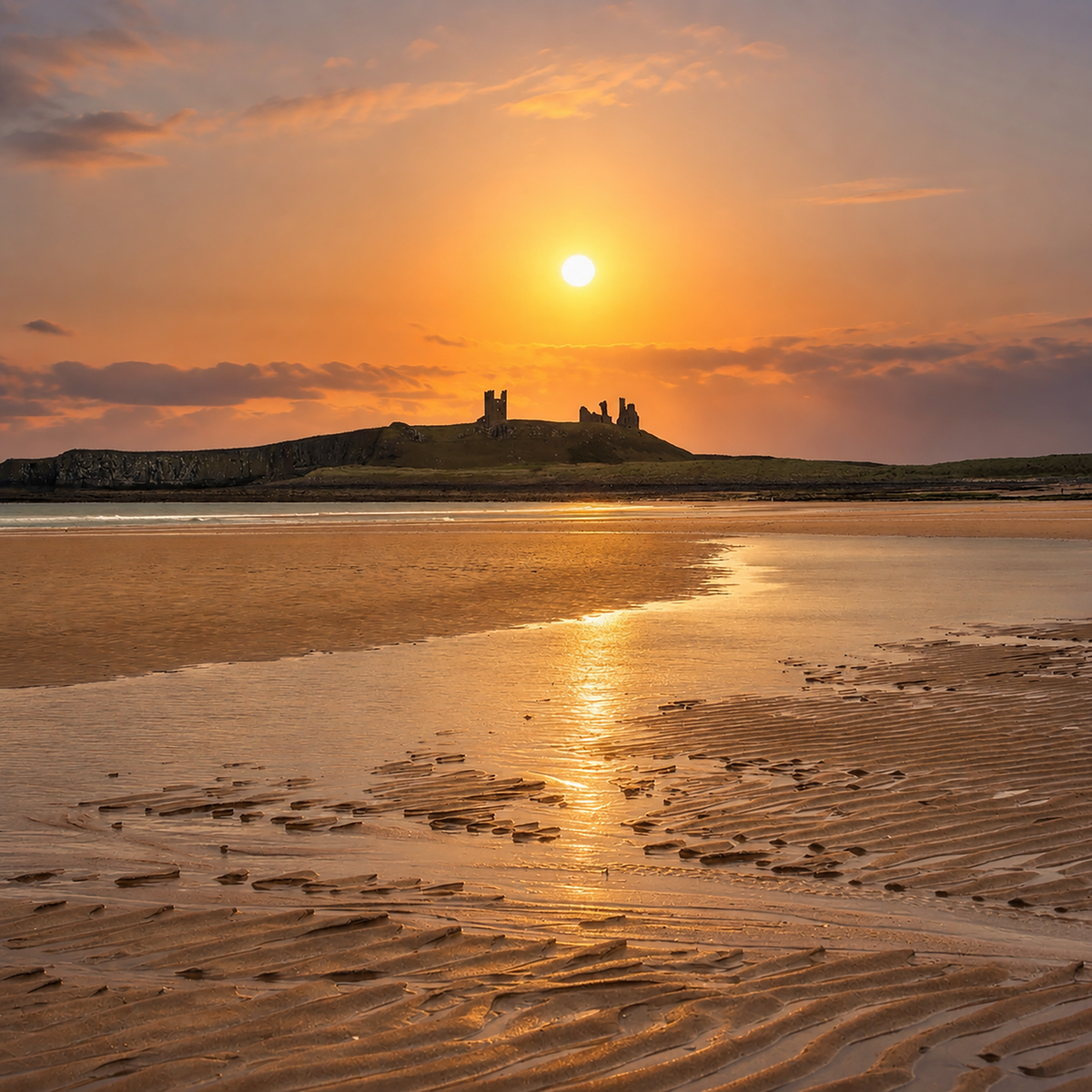 Dunstanburgh Castle, Northumberland