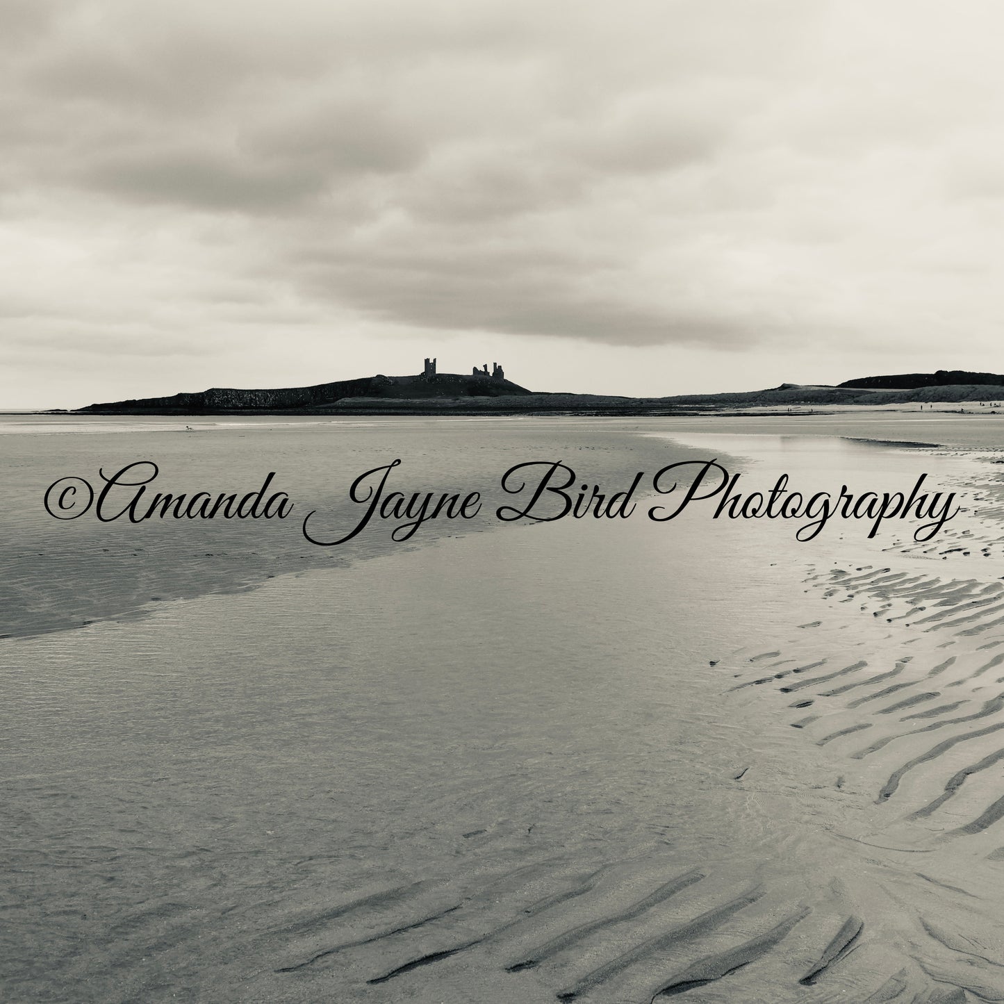 Dunstanburgh Castle (B&W)