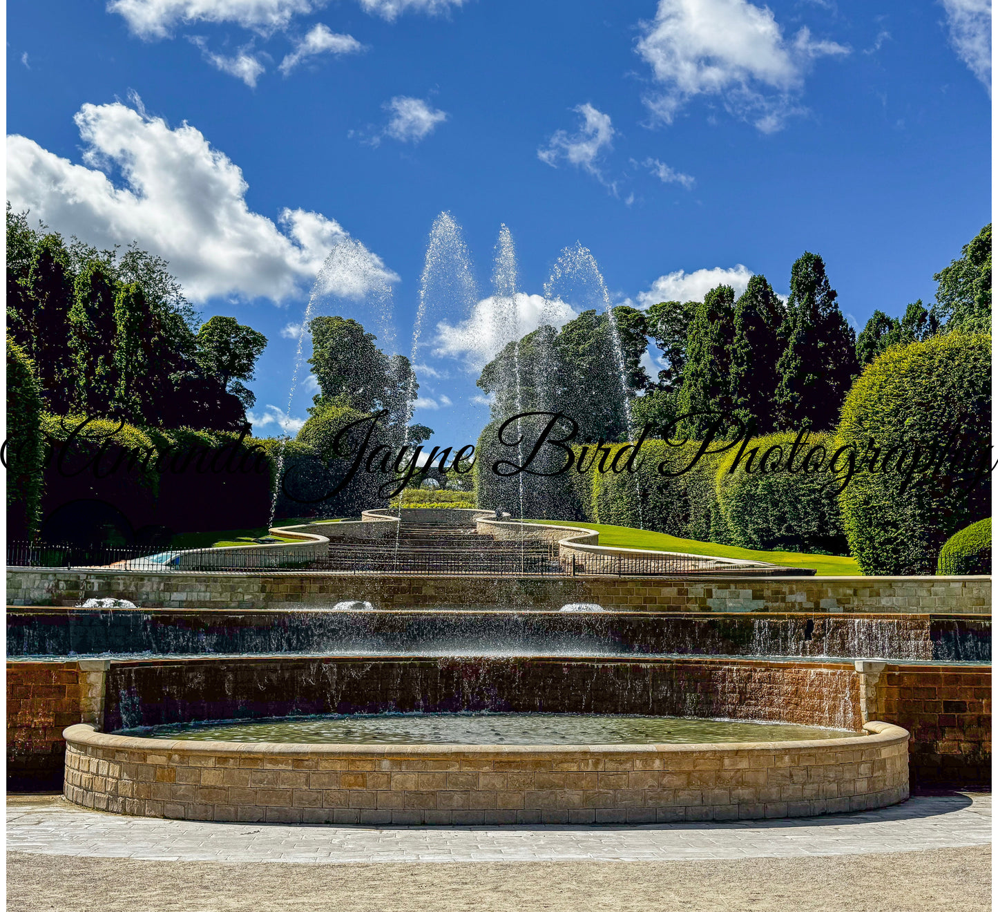 Alnwick Garden Grand Cascade