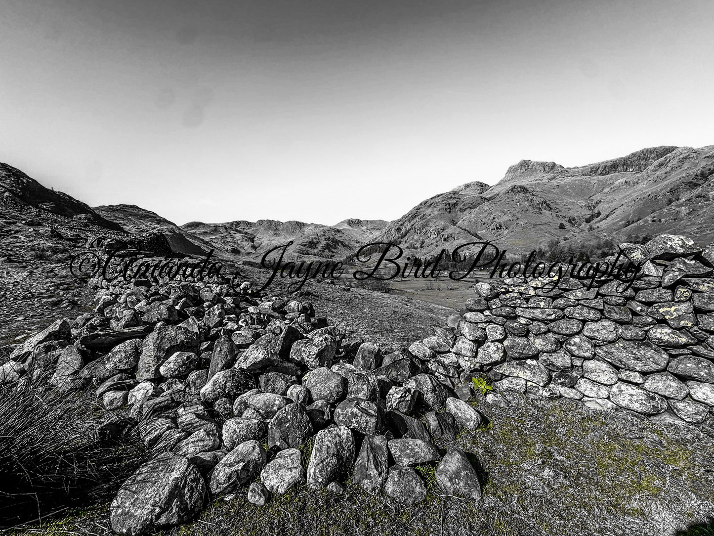 Great Langdale (B&W)