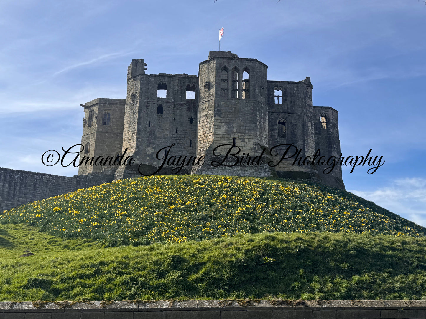 Warkworth Castle, March 2025