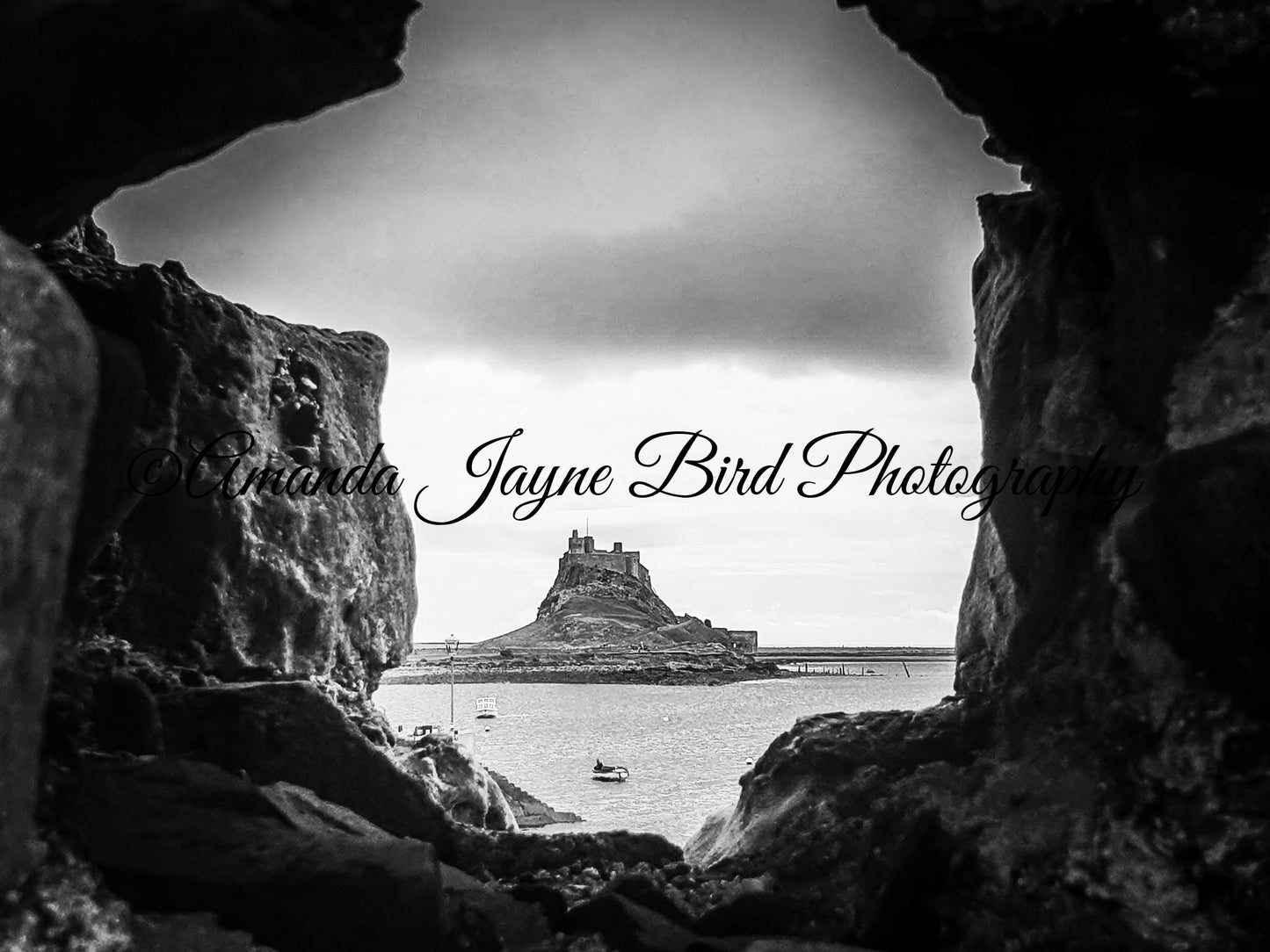 Lindisfarne Castle (B&W)