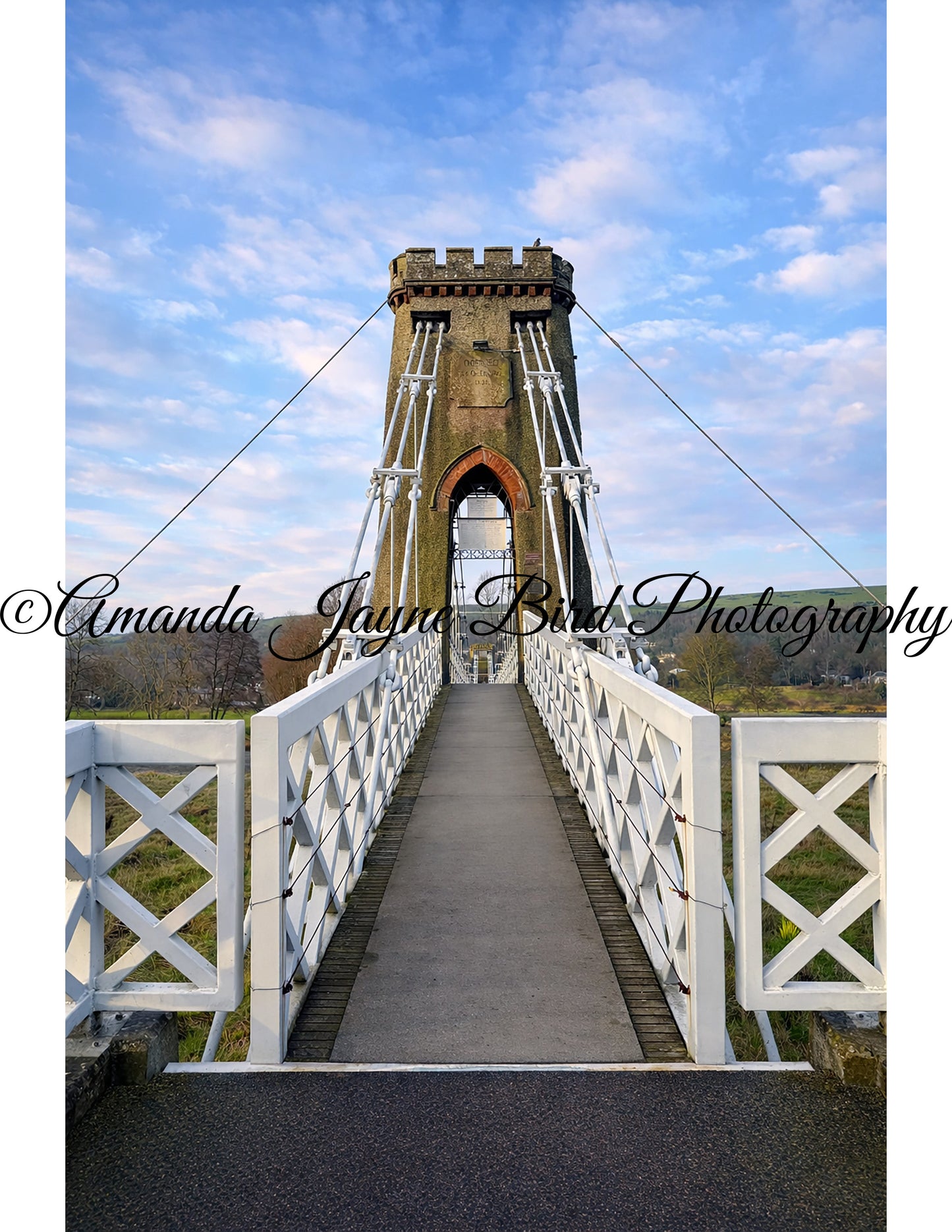 Chain Bridge, Melrose, Scotland