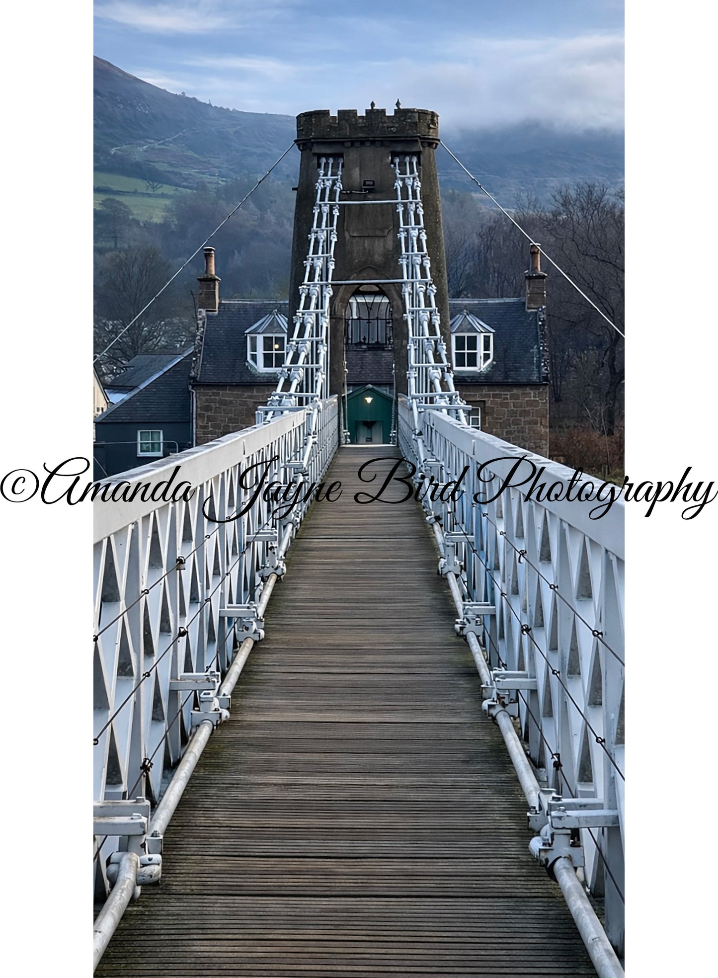 Chain Bridge, Melrose, Scotland