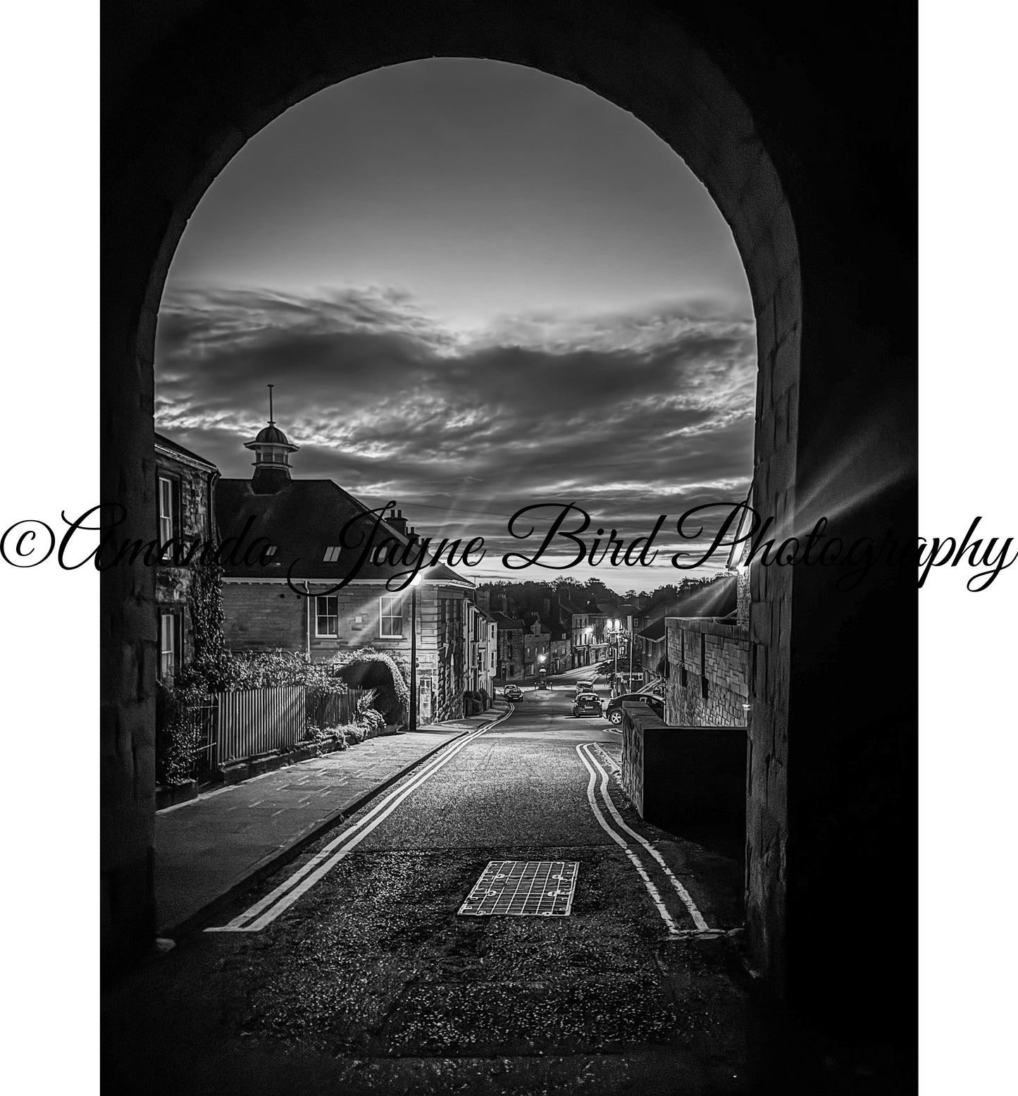 Pottergate, Alnwick (B&W)