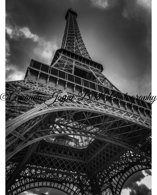 Eiffel Tower, Paris (B&W)