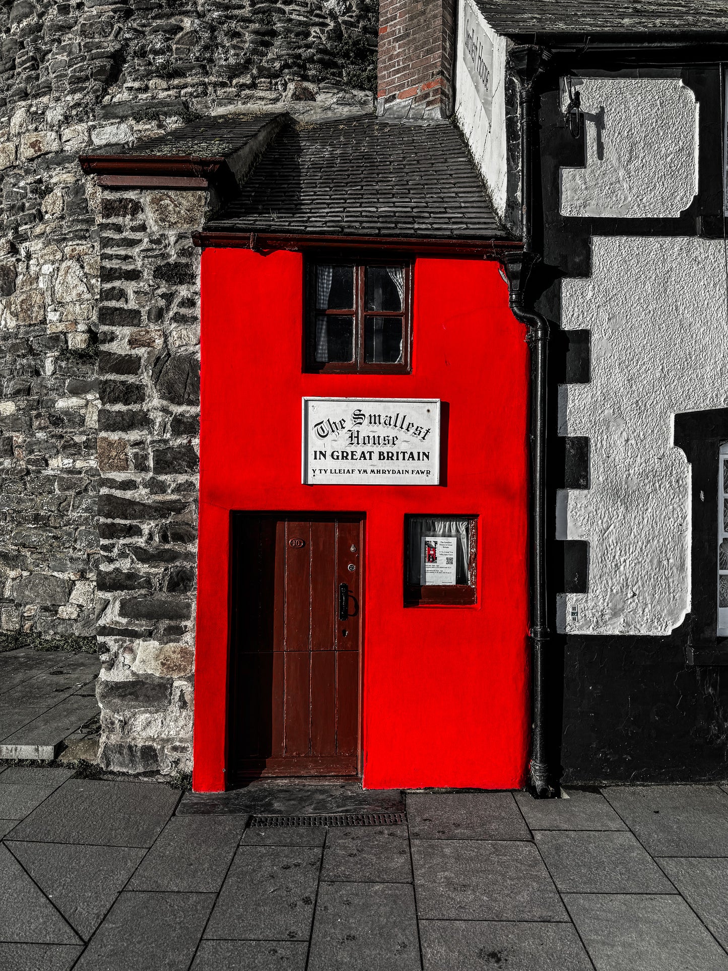 Smallest House in Great Britain, Conwy, Wales