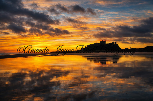 Bamburgh Castle Sunrise