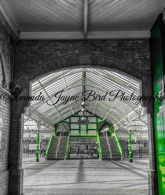 Tynemouth Metro Station (B&W)