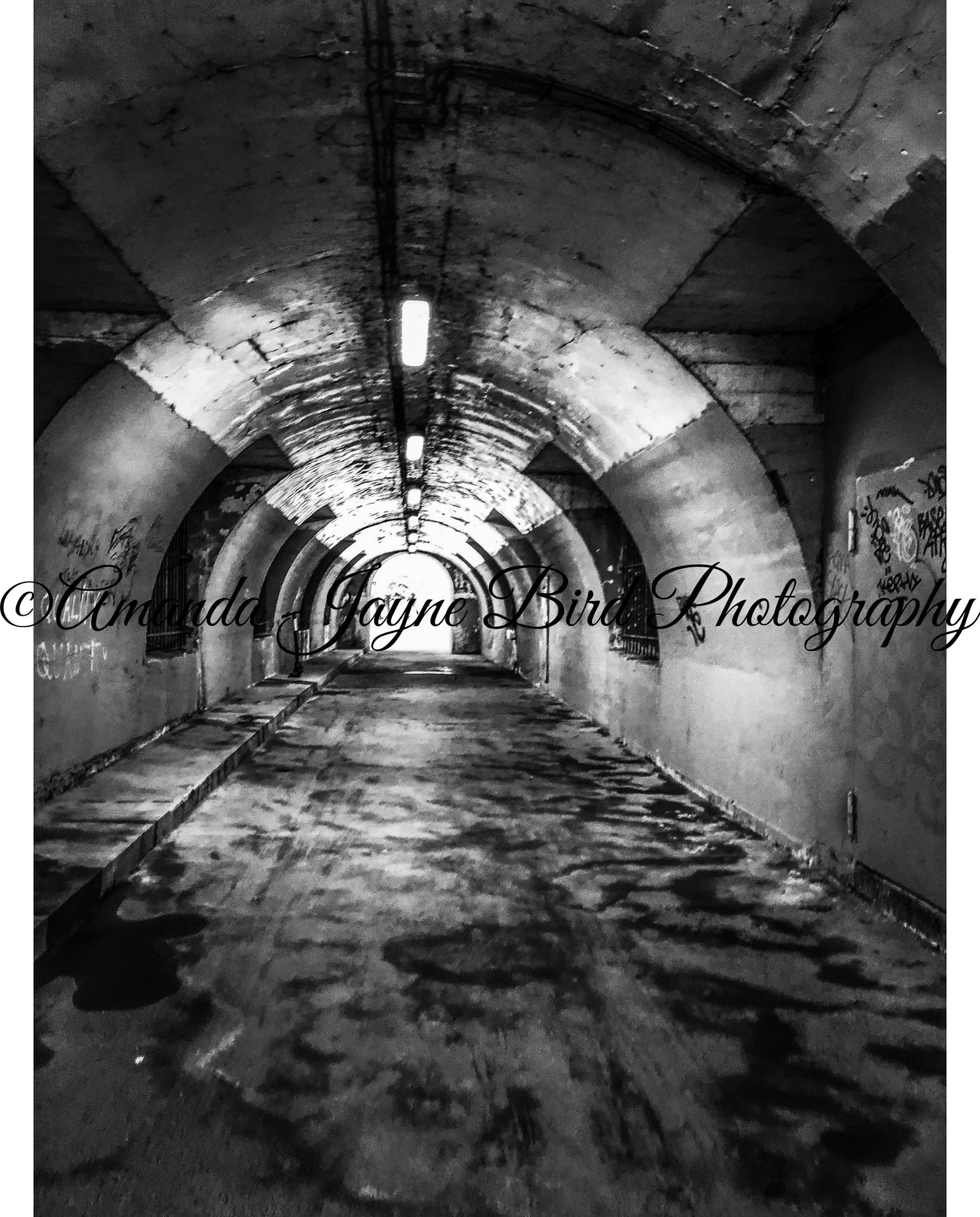 Underground, Paris (B&W)