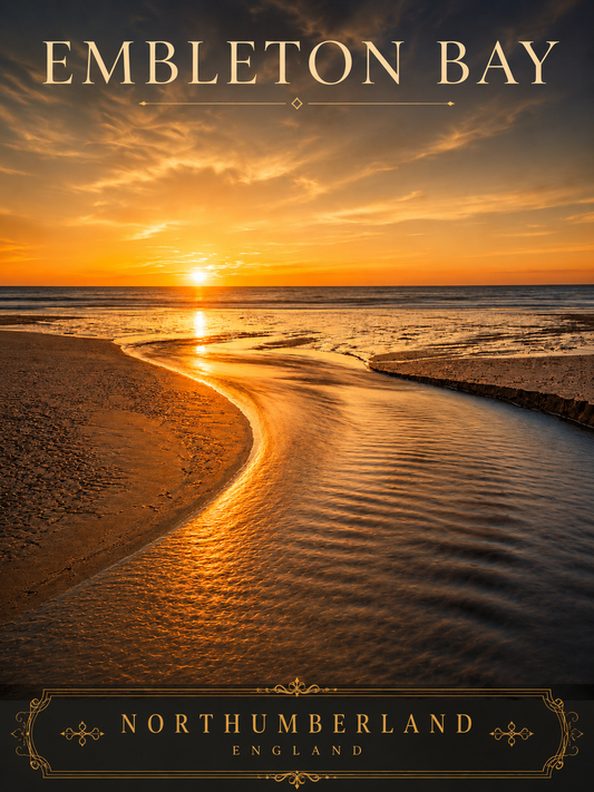 A4 Digital Poster - Embleton Bay