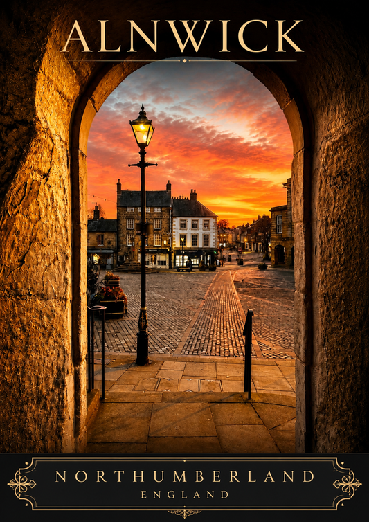 A4 Digital Poster - Alnwick