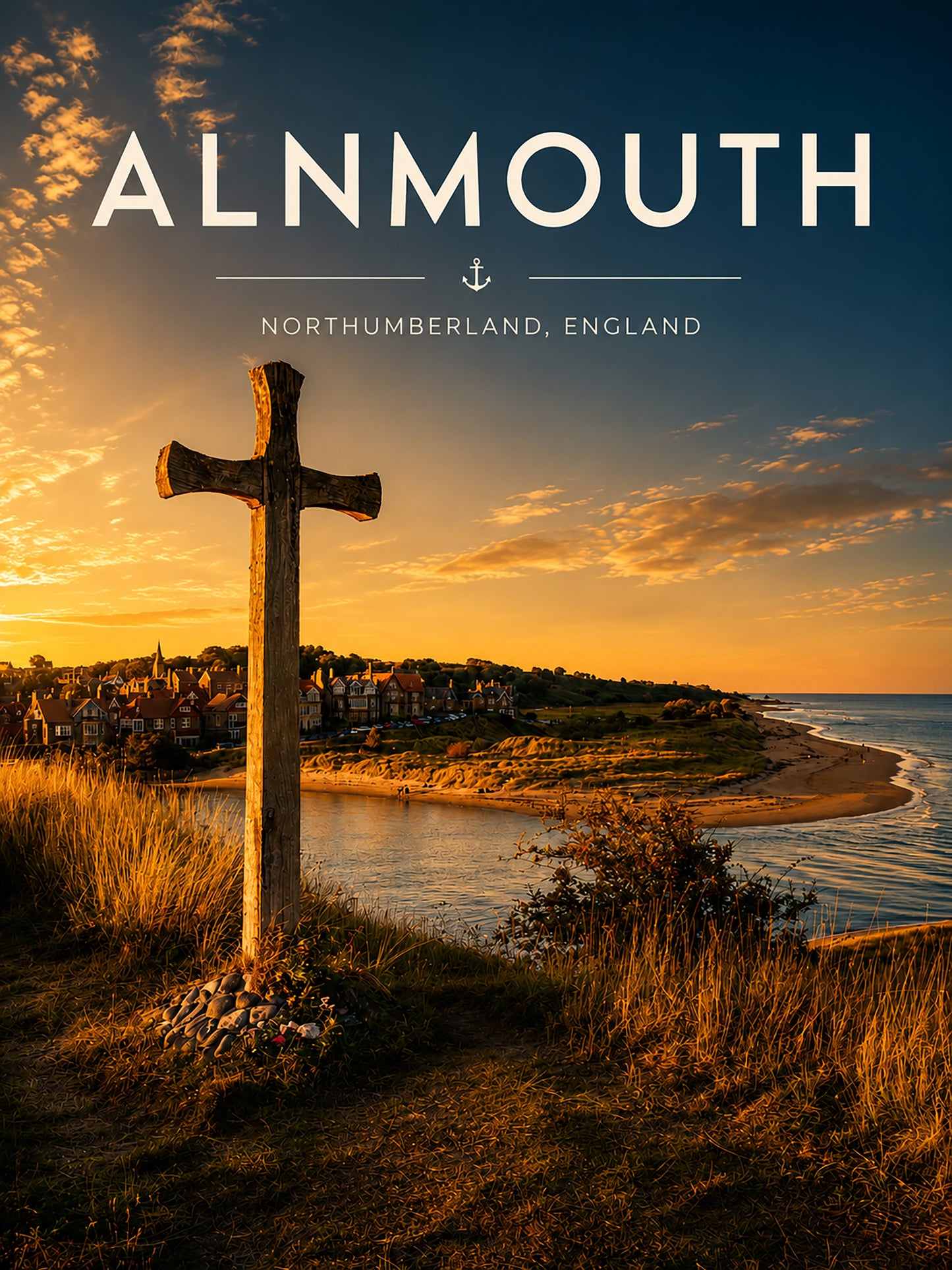 A4 Digital Poster - Alnmouth