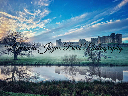 Alnwick Castle - Sunrise one foggy morning