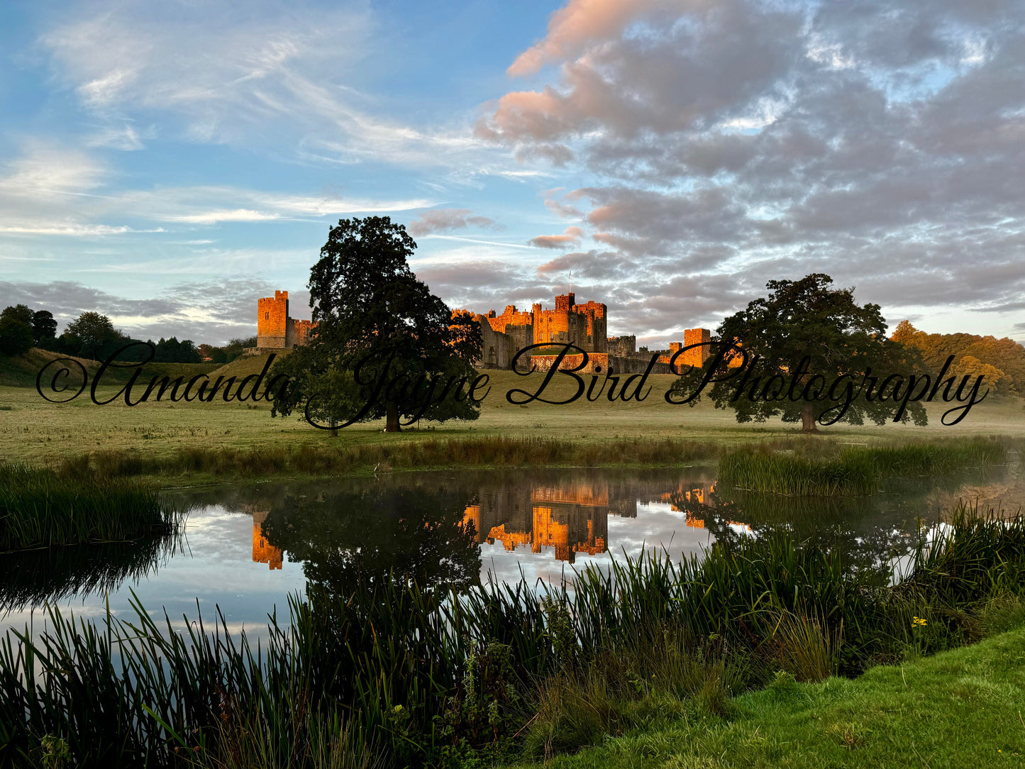 Alnwick Castle - Sunrise & refelction