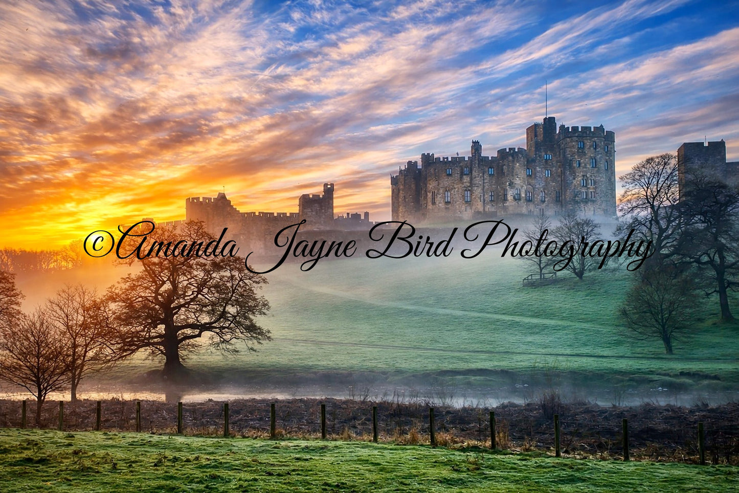 Alnwick Castle Sunrise