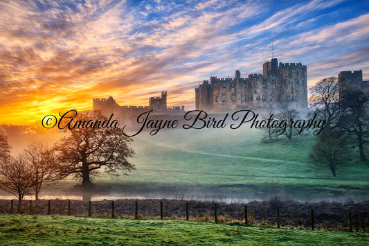 Alnwick Castle Sunrise