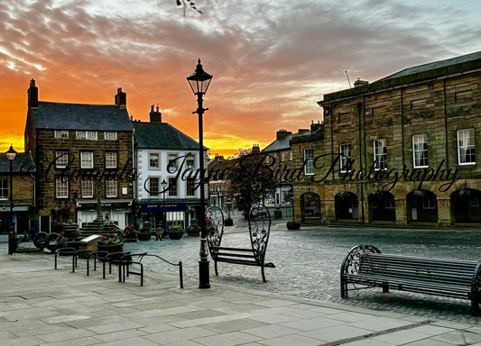 Alnwick Market Place -Sunrise