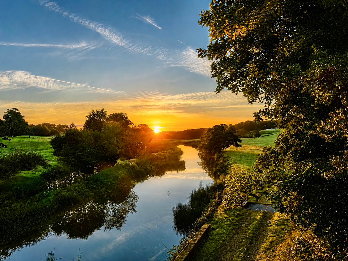 The Pastures & River Aln, Alnwick