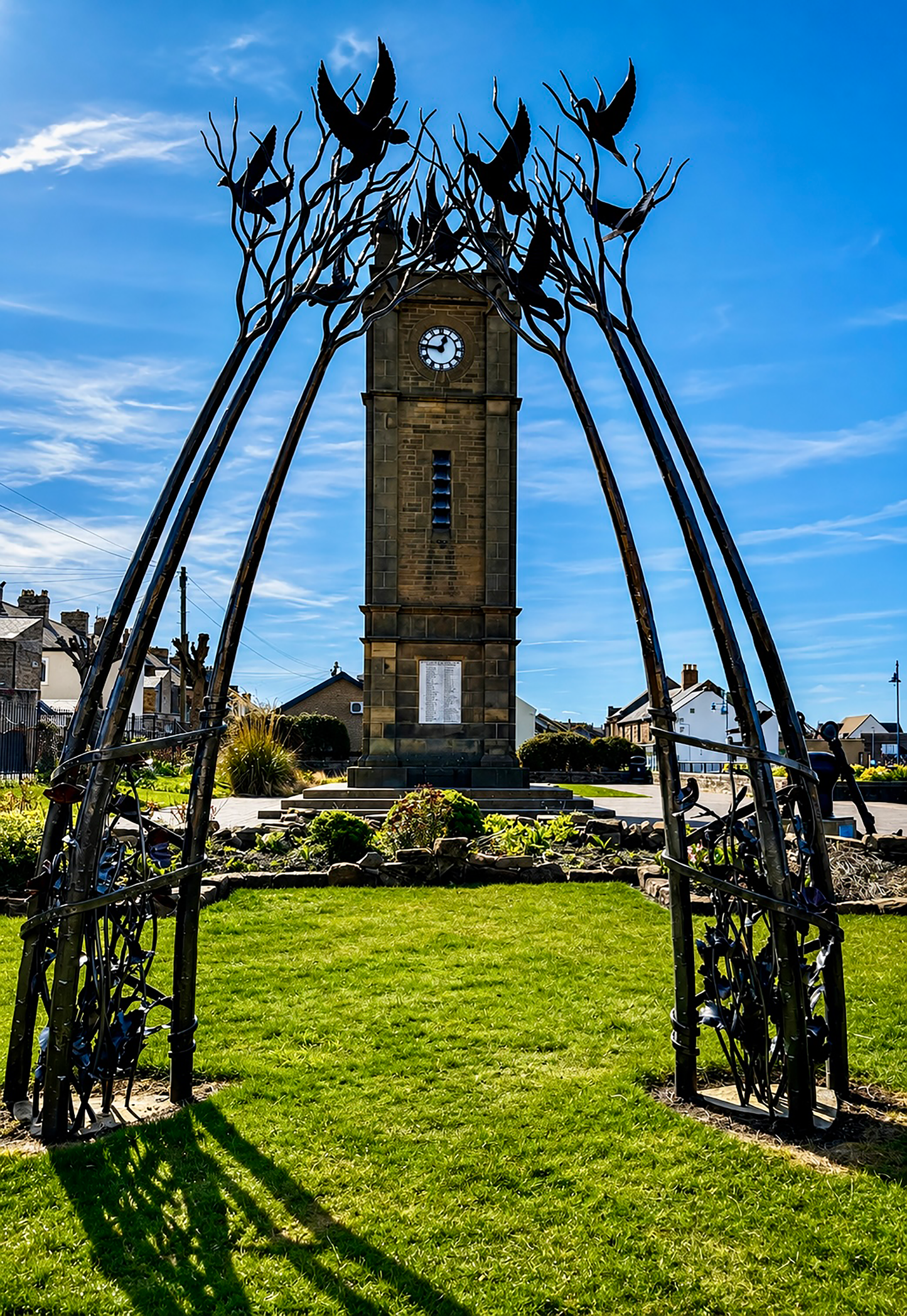 Amble Town Square Clock Tower