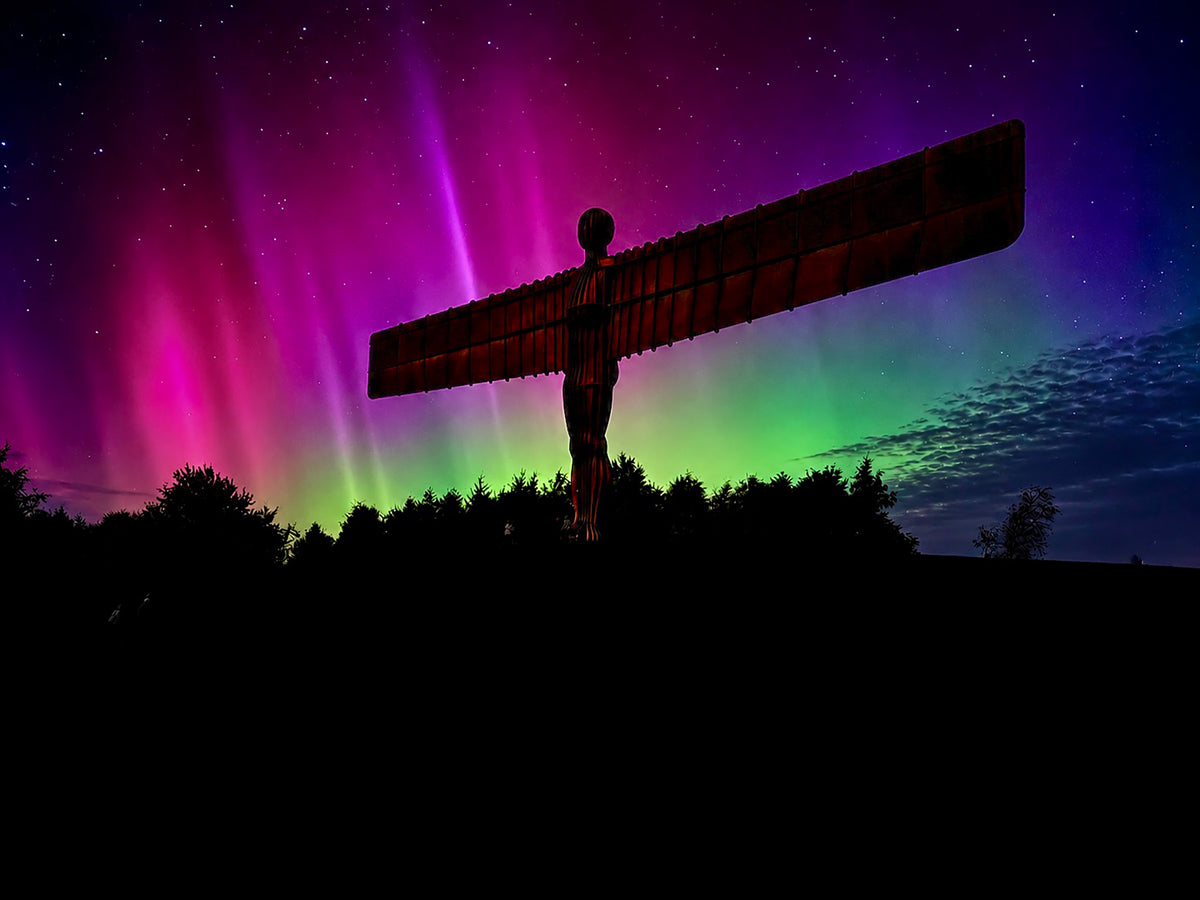 Angel of the North  & The Northern Lights