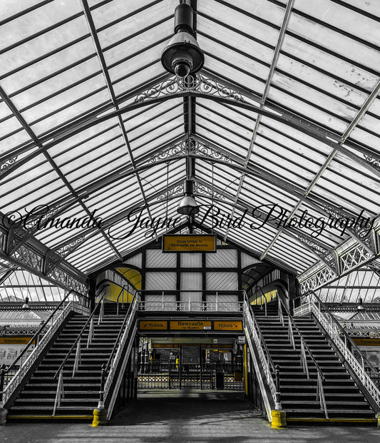 Tynemouth Metro Station (B&W)
