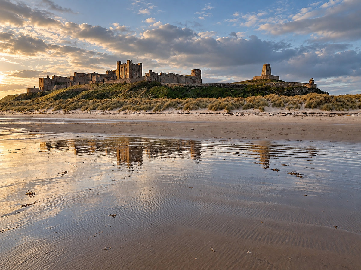 Majestic Bamburgh Castle