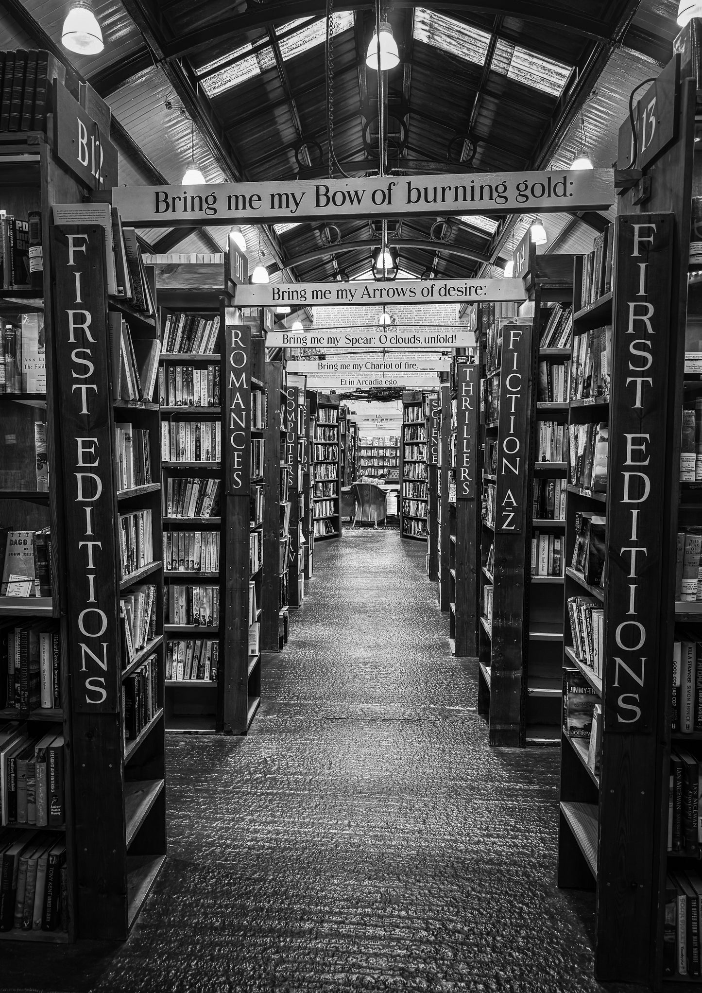 Barter Books - First Edition (B&W)