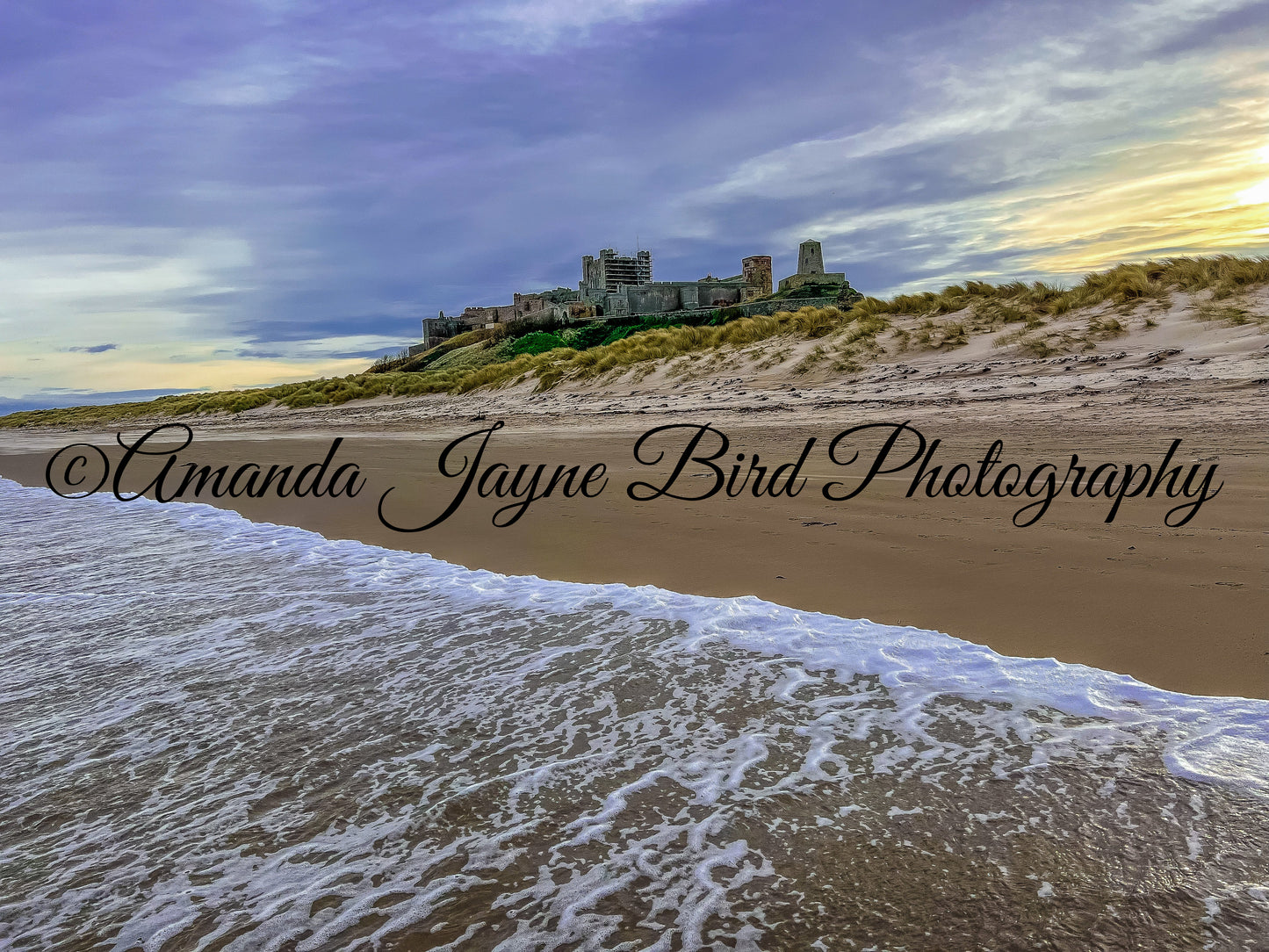 Bamburgh Castle Seascape (sunrise)