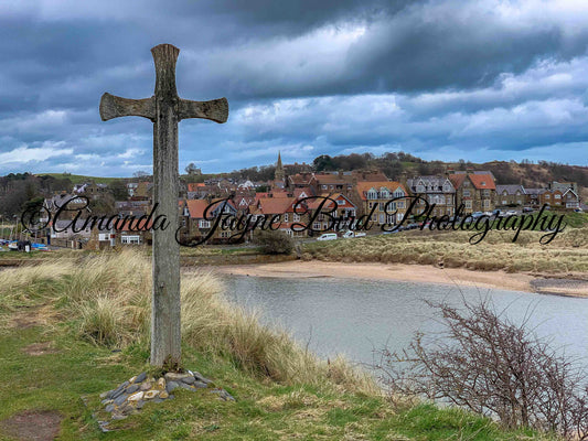 Alnmouth - Church Hill (colour)