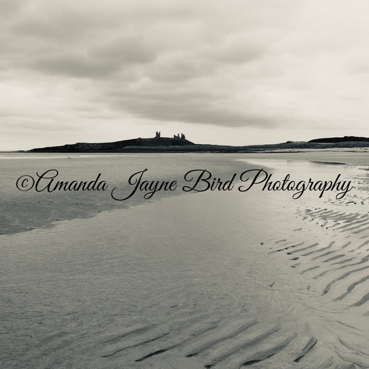 Dunstanburgh Castle (B&W)