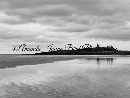 Dunstanburgh Castle (B&W)