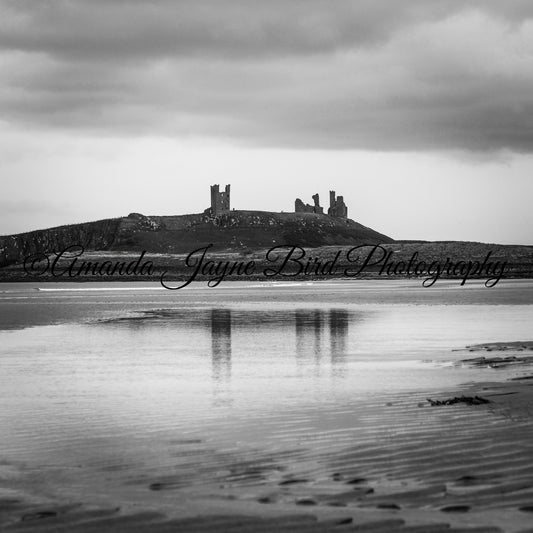 Dunstanburgh Castle (B&W)