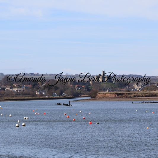 Warkworth Castle from Amble