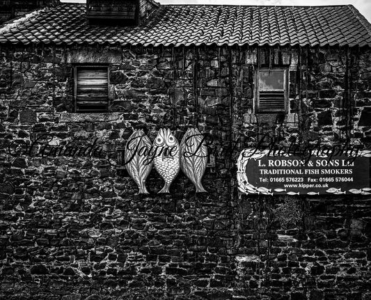 Craster Kipper (B&W)