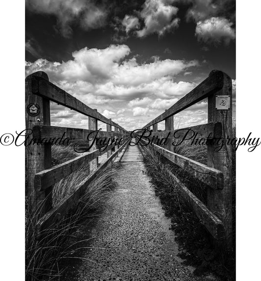 Nanny Bridge, Beadnell (B&W)